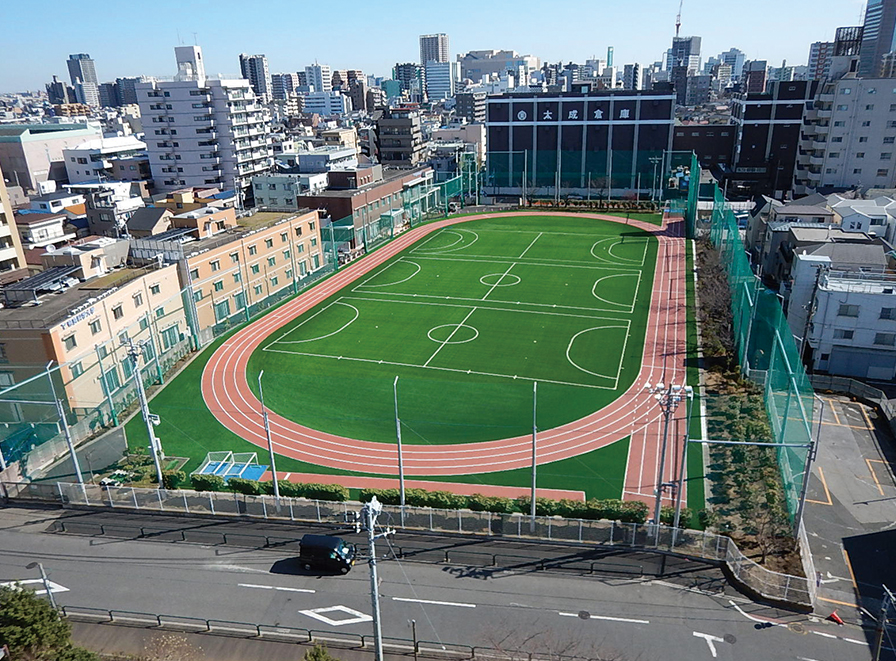 帝京科学大学　250mトラック （グラウンド）