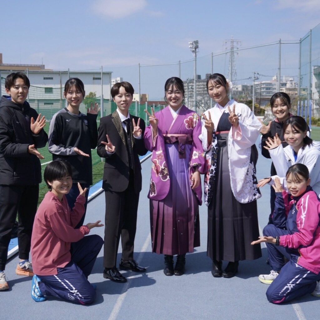 帝京科学大学駅伝女子チームメンバー